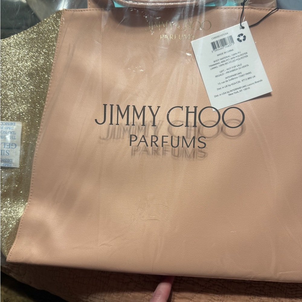 Jimmy Choo Parfums Blush Pink Tote